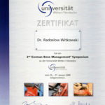 Certyfikat 2008.01.25 szkolenie Herdecke Niemcy