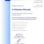 Certyfikat 2008.04.19 szkolenie Krakow