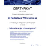 Certyfikat 2009.01.10 szkolenie Zab