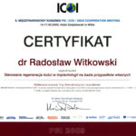 Certyfikat 2009.05.14 szkolenie Wisla