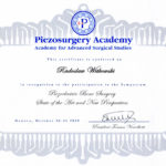 Certyfikat 2009.10.30 szkolenie Genova Wlochy