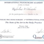 Certyfikat 2013.06.13 szkolenie Florecja Wlochy