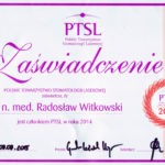Certyfikat 2015.09.09 zaswiadczenie PTSL