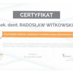 Certyfikat 2018.12.08 szkolenie Krakow